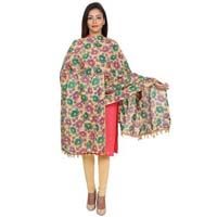 Floral print dupatta