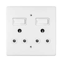 Wall socket plate