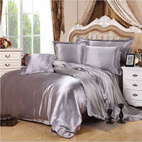 Silk bed linen