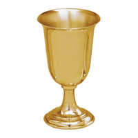 Gold plated cup