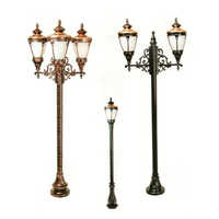Decorative lighting poles