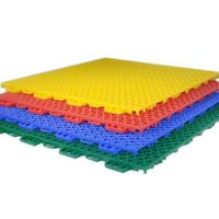 Pp interlocking tiles