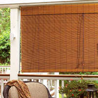 Outdoor bamboo blinds