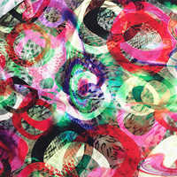 Digital printed fabric