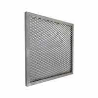 Panel air filter