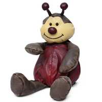 Stuffed leather toys