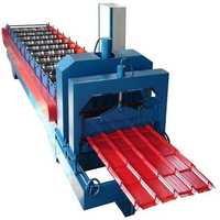 Concrete roof tile machine