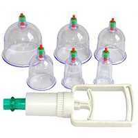 Vacuum cupping set