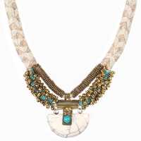 Jute necklace