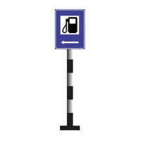 Petrol Pump Sign Board