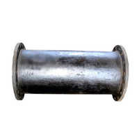 Cast iron double flanged pipe