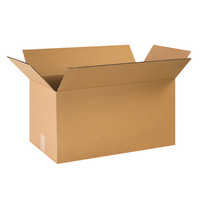 Cardboard shipping boxes