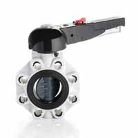 Cpvc butterfly valve