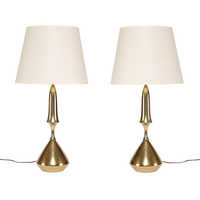 Brass table lamps