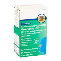 Fluticasone nasal spray