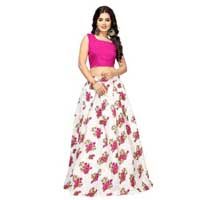 Printed lehenga choli