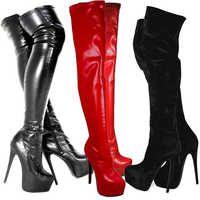 High heel boots