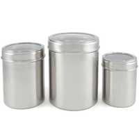 Steel canister