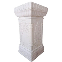 Marble tulsi stand