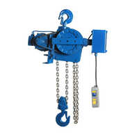 Motorized chain pulley block