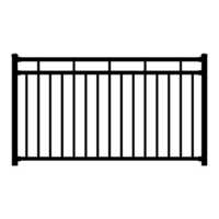 Aluminium railing