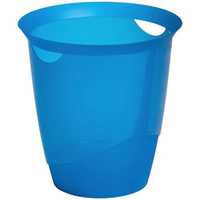 Plastic rubbish bin