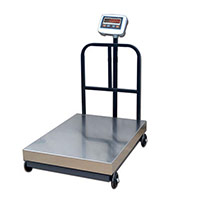 Trolley weighing scale