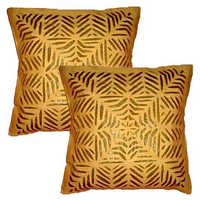 Cutwork cushion covers