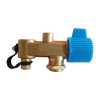 Cng filling valve
