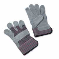 Leather palm gloves