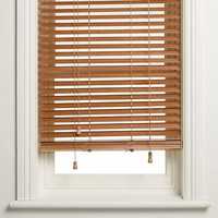 Wooden venetian blinds