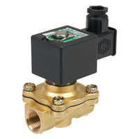 Pilot operated solenoid valve