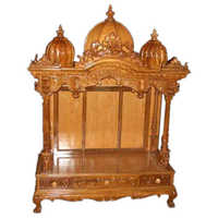 Teak wood temple
