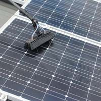 Solar panel cleaning system