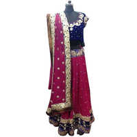 Fish cut lehenga