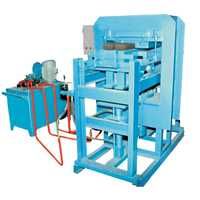 Interlocking block making machine