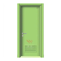 Steel flush doors
