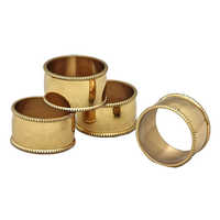 Brass napkin ring