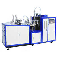 Disposable glass making machine