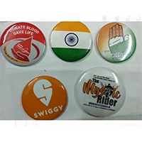 Corporate event badges