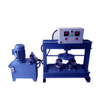 Disposable plate making machine