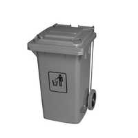 Pedal garbage bin