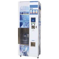 Coin operated water vending machine