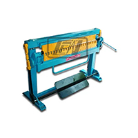 Sheet metal folding machine