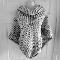 Crochet poncho