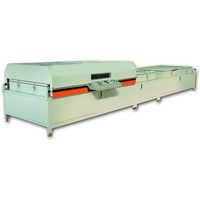 Vacuum membrane press machine