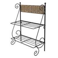 Iron shoe rack