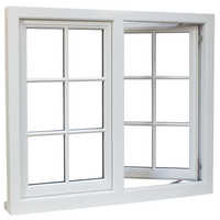 Pvc casement door