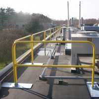 Steel guardrail