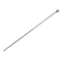 Silver head pin